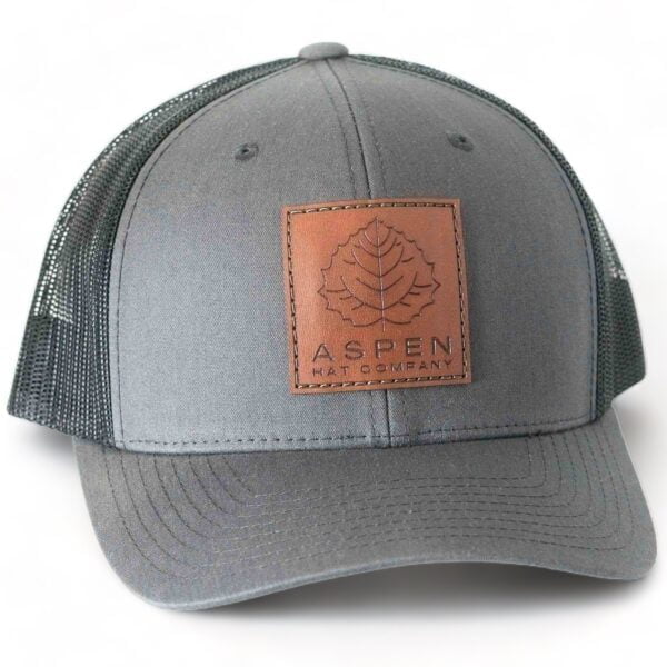 Aspen Hat Company Leather Patch Hat