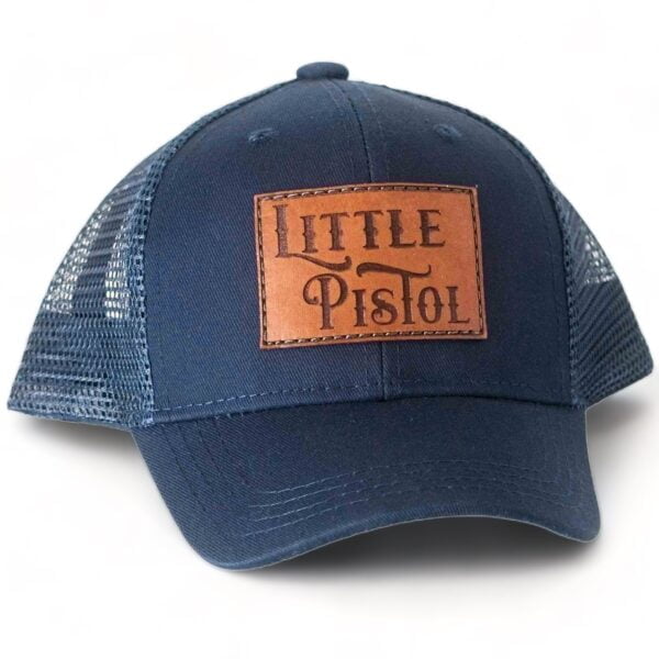 Little Pistol Leather Patch Hat - Youth & Infant