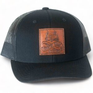 Country Roads Take Me Home Leather Patch Hat