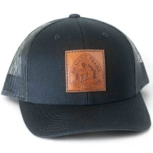 So Many Trails So Little Time Leather Patch Hat