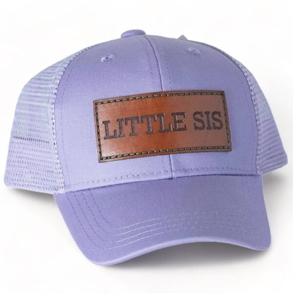 Little Sis Leather Patch Hat - Youth & Infant