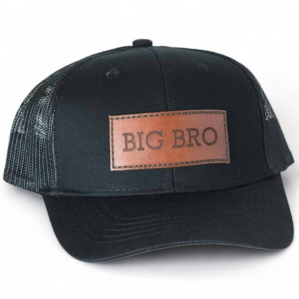 Big Bro Leather Patch Hat - Youth & Infant