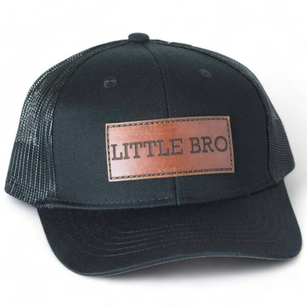 Little Bro Leather Patch Hat - Youth & Infant