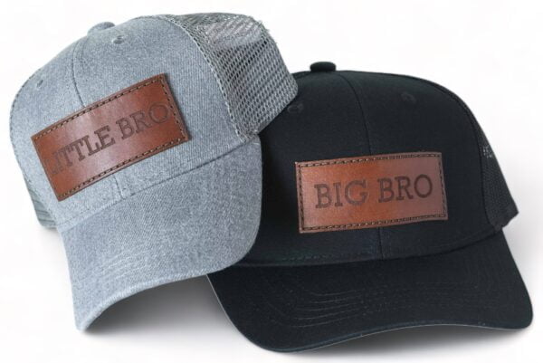 Little Bro & Big Bro Leather Patch Hat - Youth & Infant