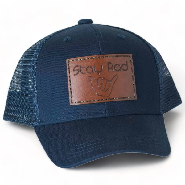 Stay Rad Leather Patch Hat - Youth & Infant