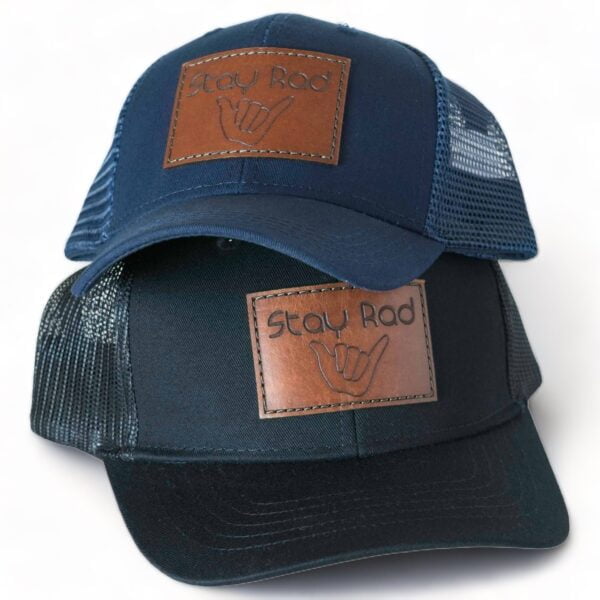 Stay Rad Leather Patch Hat - Youth & Infant