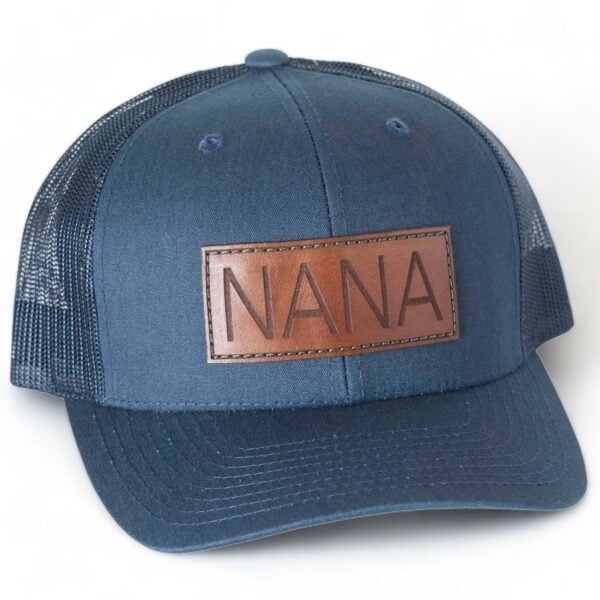 NANA Leather Patch Hat