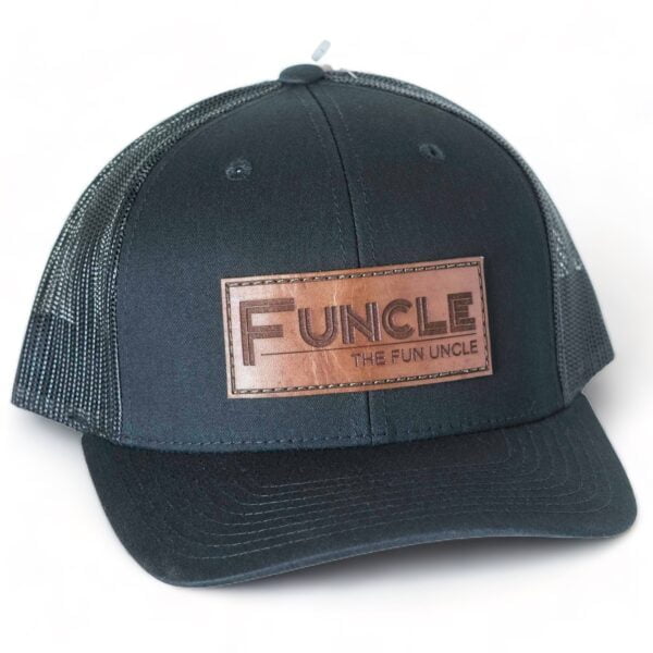 Funcle - The Fun Uncle Leather Patch Hat