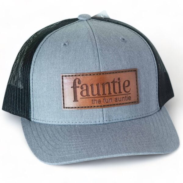 Fauntie - The Fun Auntie Leather Patch Hat