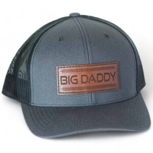 Big Daddy Leather Patch Hat