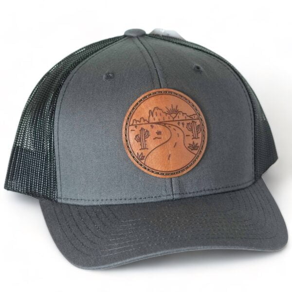 Desert Road Leather Patch Hat