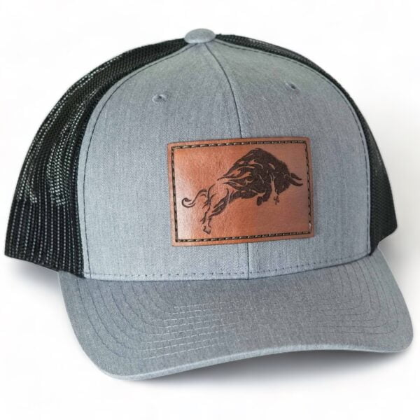 Bull Leather Patch Hat