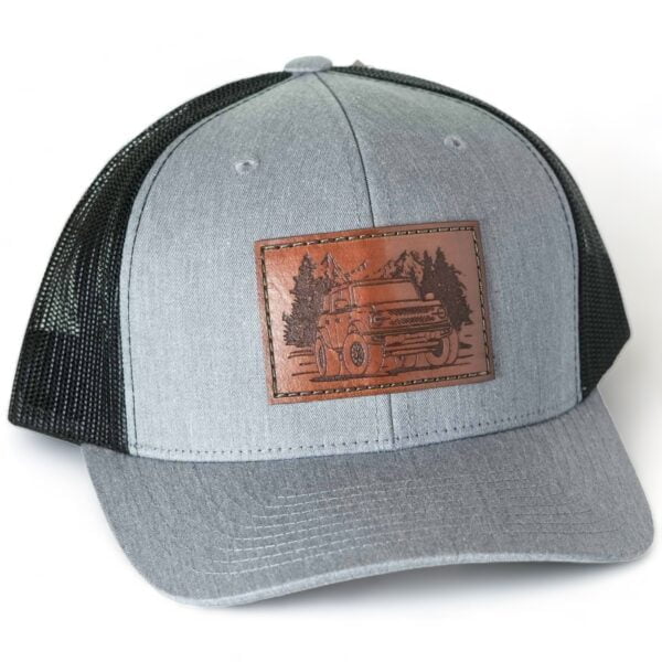 Ford Bronco Leather Patch Hat